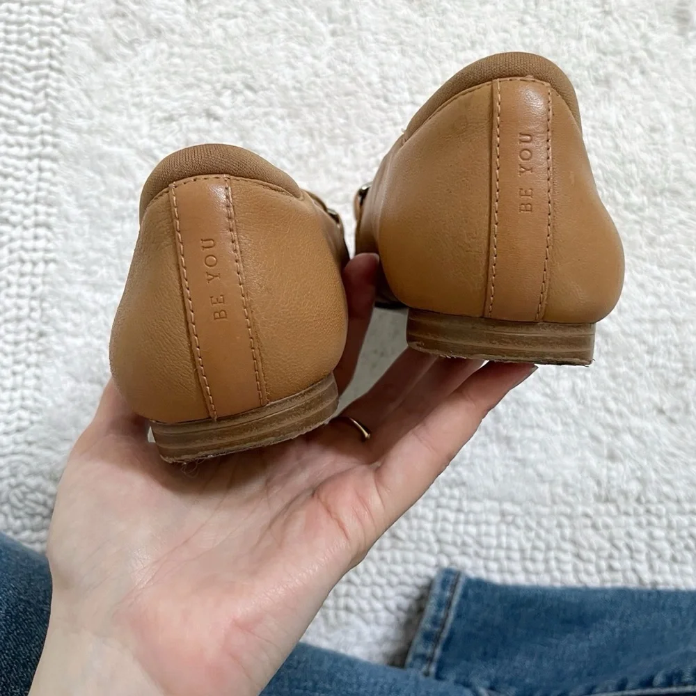 EUC - Dr Scholl’s ‘Mercury’ Leather Horsebit Loafer | Cognac, Size 6